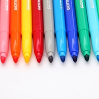 סט טושים רחיצים 24 גוונים עזים Giotto Turbo Color