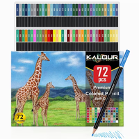 סט עפרונות צבע מקצועיים  72 צבעים - Kalour Premium Colored Pencils 72 Colors