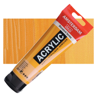 צבע אקרילי אמסטרדם – גולד אוקר (Gold Ochre) – סדרת Standard, שפופרת 120 מ