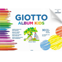 בלוק ציור לילדים 30 דפים 90 גרם Giotto Album Kids - A4