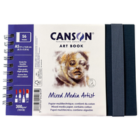 בלוק ספירלה לציור וטכניקות מעורבות Canson® Art Book Mixed Media Artist