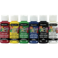 סט צבעי אקריליק – DecoArt Crafter's Acrylic Sampler Kit