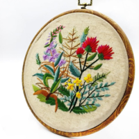 ערכת רקמה בעיצוב פריחת גן – Garden Blooms