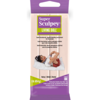 חימר לאפייה בגוון תינוק (Baby) - Super Sculpey Living Doll