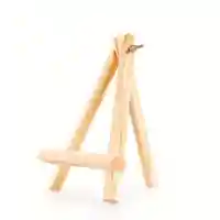 מעמד עץ מיני 15 ס'מ +קנבס 15*10 ס'מ