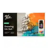 סט דיו לציור 16 חלקים Mont Marte Drawing Ink Set – Signature