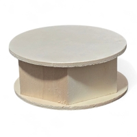 קופסת עץ משושה עם מכסה – קופסת עץ ליצירה, אחסון ועיצוב אישי DIY