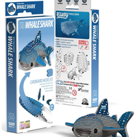 ערכת הרכבה תלת־ממדית כריש לוויתן EUGY – פאזל 3D מקרטון איכותי