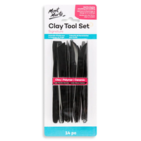 סט כלי פיסול לחימר 14 חלקים Mont Marte Clay Tool Set Signature