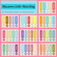 סט עפרונות צבעוניים בגווני פסטל 50 צבעים Kalour Macaron