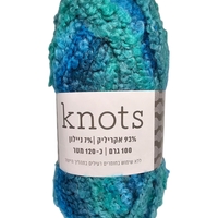 חוט סריגה נוטס- צמר רך ונעים לסריגה בגווני-טורקיז