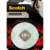 דבק דו צדדי חזק לשימוש פנימי Scotch - עד 6.8 ק
