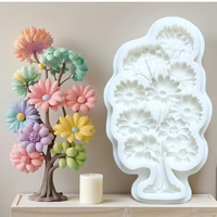 תבנית סיליקון ליצירת עץ פרחים תלת־ממדי