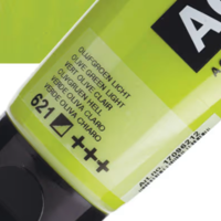 צבע אקריליק אמסטרדם מסדרת Standard – גוון ירוק זית בהיר (621)