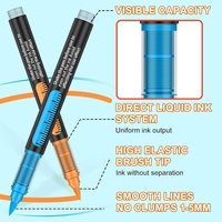 סט טושי אקריליק מקצועיים 120 צבעים – Acrylic Brush Markers Premium Set
