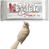 חימר מתייבש באוויר Kreable – לבן 1 ק