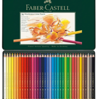 סט עפרונות צבעוניים 36 עפרונות - Faber-Castell Polychromos