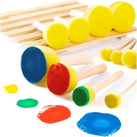 סט ספוגיות טפיחה לצביעה ויצירה – 8 יחידות Sponge Daubers Set for Painting & Craft