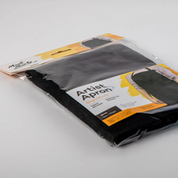 סינר אמן צבע שחור Mont Marte Artist Apron Signature