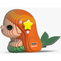 ערכת הרכבה תלת־ממדית בת ים EUGY – Mermaid פאזל 3D מקרטון