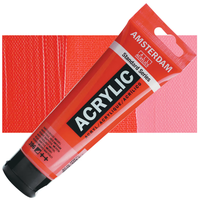 צבע אקריליק אמסטרדם – נפתול אדום בהיר (Naphthol Red Light) – 120 מ״ל