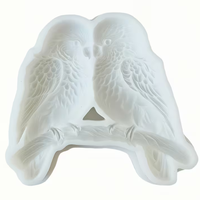 תבנית סיליקון לזוג תוכים – תבנית תלת־ממד לפרויקטים ביצירה ויציקות