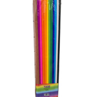 נייר קרפ צבעוני – חבילה של 12 יחידות (150x50 ס
