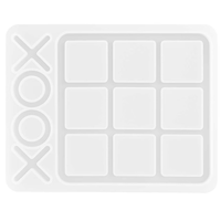 תבנית סיליקון למשחק איקס עיגול אינסופי – Infinite Tic Tac Toe Resin Mold