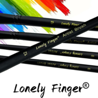 מברשת ציור עגולה Lonely Finger® – מבחר גדלים