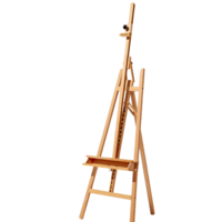 כן ציור עומד מעץ עם הטיה מתכווננת Floor Easel with Tilt