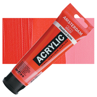 צבע אקרילי אמסטרדם סטנדרט — נפתול אדום מדיום, 120 מ״ל