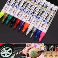 טושים פרמננטיים 3 צבעים: לבן, כסף וזהב TOYO Paint