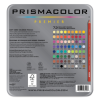 סט עפרונות צבעוניים Prismacolor Premier - 72