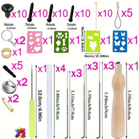 ערכת ליבלול צמר – 42 צבעים + מחטים ואביזרים