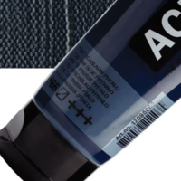 צבע אקריליק אמסטרדם מסדרת Standard – גוון כחול פרוסי פתאלו (Prussian Blue Phthalo 586)