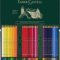 סט עפרונות צבעי מים קופסת פח – 60 עפרונות  Faber-Castell Albrecht Dürer
