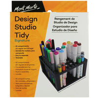 מתקן אחסון שולחני לעטים וטושים – Mont Marte Design Studio Tidy Signature