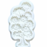 תבנית סיליקון ליצירת עץ פרחים תלת־ממדי