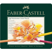 סט עפרונות צבעוניים 24 עפרונות - Faber-Castell Polychromos