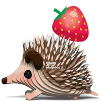 ערכת הרכבה תלת־ממדית קיפוד EUGY – Hedgehog פאזל 3D מקרטון