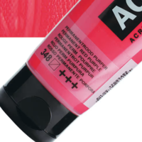 צבע אקריליק אמסטרדם מסדרת Standard – גוון אדום־סגלגל קבוע (Permanent Red Purple 348)