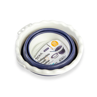 קערת שטיפת מכחולים מתקפלת Mont Marte Collapsible Brush Washer