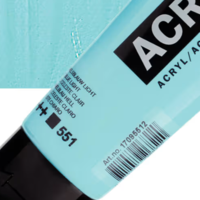 צבע אקריליק אמסטרדם מסדרת Standard – גוון כחול תכלת בהיר (Light Blue 551)