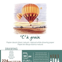בלוק כנסון לרישום וציור 30 דפים C.A.Grain A4