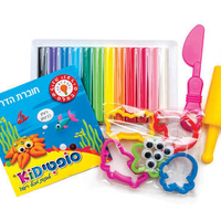 ערכת פלסטלינה יצירתית - חיות ים לילדים Kidipo