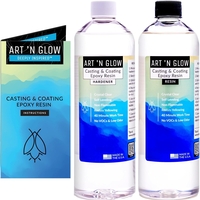 שרף אפוקסי Art 'N Glow ליציקות וציפויים - סט 250 מ