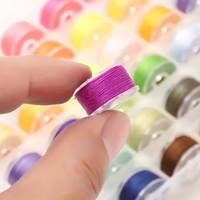 סט סלילי חוט תפירה – 25 צבעים + קופסת אחסון