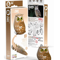 ערכת הרכבה תלת־ממדית ינשוף EUGY – Owl פאזל 3D מקרטון