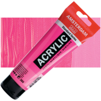 צבע אקריליק אמסטרדם מסדרת Standard – גוון ורוד קווינאקרידון (Quinacridone Rose 366)