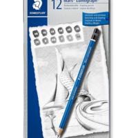 סט עפרונות גרפיט Staedtler Mars Lumograph – מארז 12 דרגות קשות